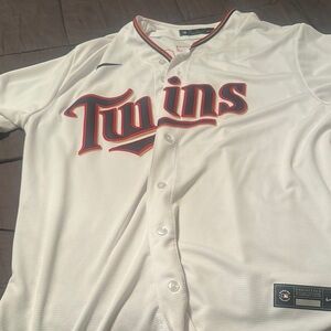 Buxton White Baseball Jersey